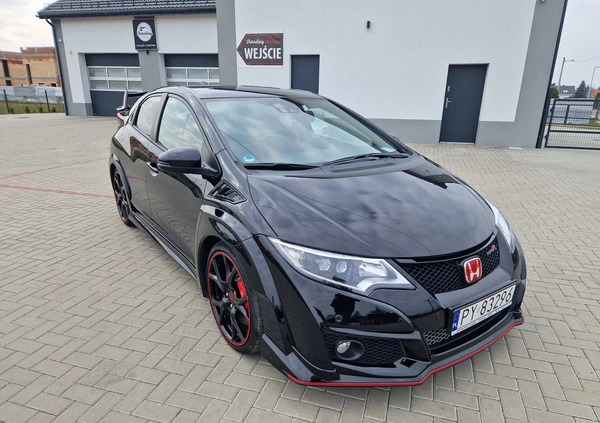 Honda Civic cena 105000 przebieg: 106000, rok produkcji 2016 z Kórnik małe 562